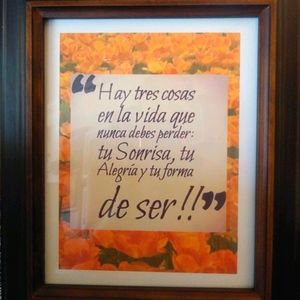 Motivational Picture Frame